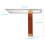 1 Deslizante 9 Pulgadas Mango Madera Inoxidable 2