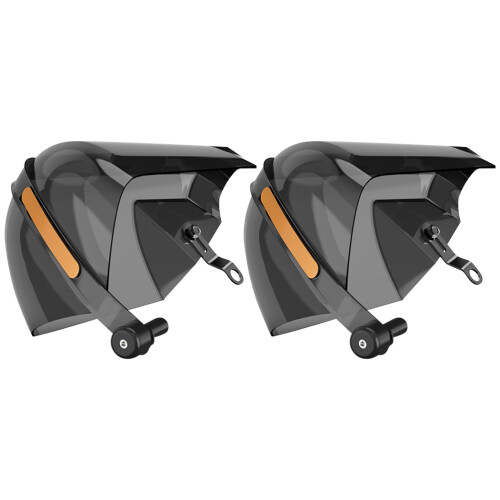 Un Par De Protector De Manillar Antiviento Para Motocicleta