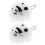 2 Unidades Esponja Panda Exfoliante Suave Para Bebés 9