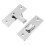 stainless steel 90 degree sliding latch bolt right angle silver 1