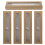 5 pcs empty pen gift box with clear window paper case packing 5