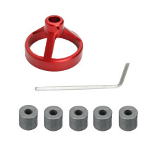 7 Piezas Guía De Taladro Para Madera Con Bushings Y