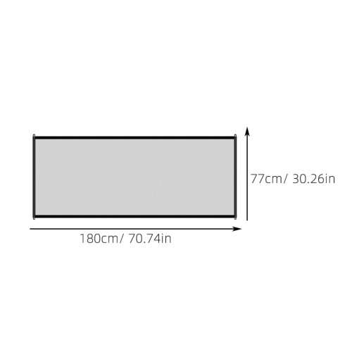 1 Valla Malla Perro Portátil Plegable Para 1