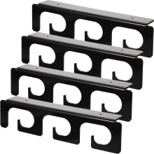 2 Pares De Soportes Para De En Pared/