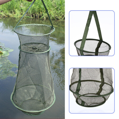 Filet De En Pliable Pour Appât Cage À Crevettes 1