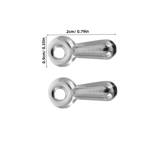 160 Pièces Fermoirs Pivotants Pour Photo Avec Vis Clips 2