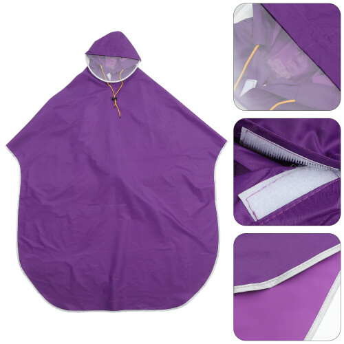 Manteau De Unisexe Pour Et Scooter (Violet) 2