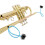 Ensemble Kit De Nettoyage Pour Trompette Avec Accessoires Et 4