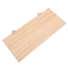 Lichtbruin Vogelzitstok Speelplatform Actieve Vogels