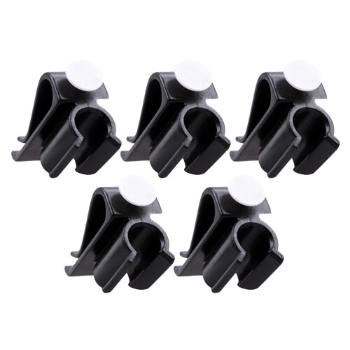 5 Pièces Support Fixation Pour Club Putting, Pince Marque- Noir