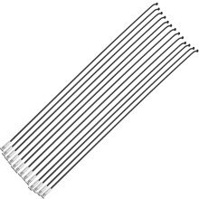 36 Pièces 14G J Bend Rayons Acier 289 Mm Pour De Montagne