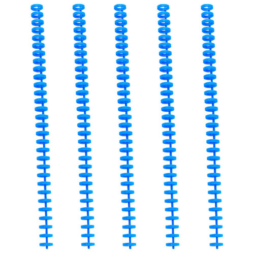 5 Pièces Raccords À Spirale Pour Anneaux De 1
