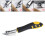 Plastique Agrafeuse Main Multifonction Arrache- Noir 3