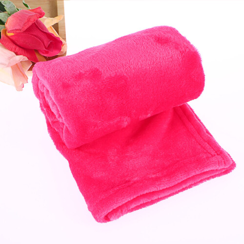 Flanelle Pour Animal De Compagnie Uni Rosé 2