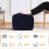Repose-Pieds Gonflable Réglable Pour Voyage En Et 4