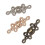 3Paren DIY Cheongsam Knopen Set, , Metaal, Traditionele Stijl 4