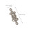 3Paren DIY Cheongsam Knopen Set, , Metaal, Traditionele Stijl 9