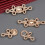 3Paren DIY Cheongsam Knopen Set, , Metaal, Traditionele Stijl 7