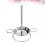 Ergonomischer Hühnchenhalter Pan Hähnchen Rost Silber 6