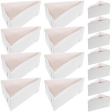 50 Set Scatole Fetta Torta Triangolari Contenitori Per Dolci