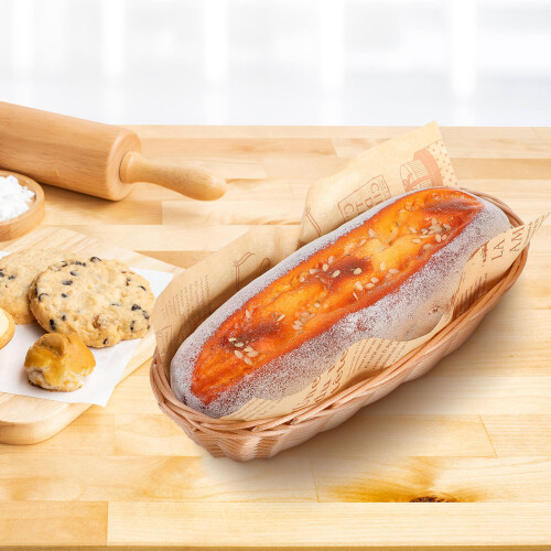 Per Pane E Frutta In Rattan Imitazione 10 Pezzi 2