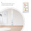 Baby Growth Chart, Murale Per Misurare Altezza Sviluppo 8