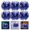 6 Pièces Pompons Danseuse Main Acclamation 3
