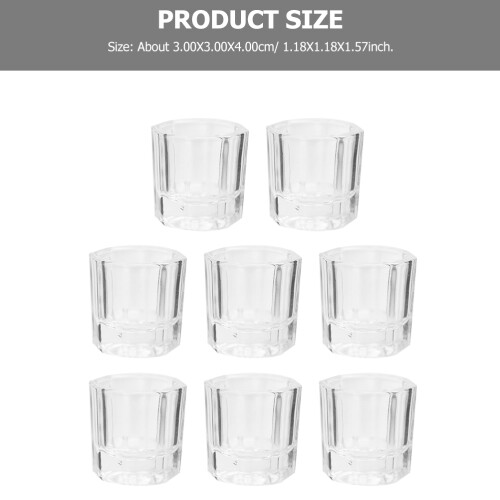 8 Pezzi Coppette In Per Manicure E 1