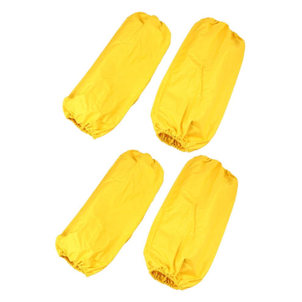 2 Paia Polsini Impermeabili Antigraffio Gialli-image