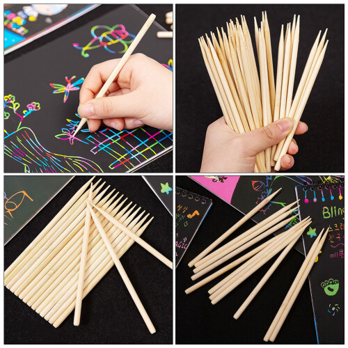 50 Pezzi Artistici In Legno Resistente Per Incisione 2