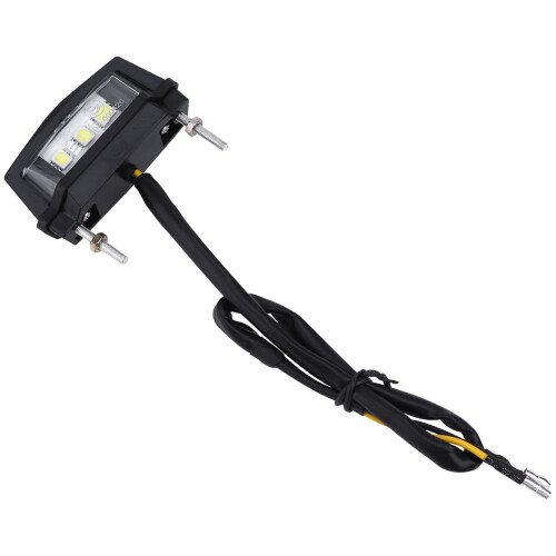 1 Pezzo Luce Targa Auto Illuminazione Notturna Nera