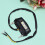1 Pezzo Luce Targa Auto Illuminazione Notturna Nera 8
