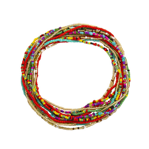 7 Pezzi Collana Multi- A Mano Per 1