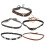 5 Pezzi Fascia Per Cappello Cowboy Pu Western 1