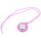1 Pezzo Rotondo Infermiera In Silicone Viola 9