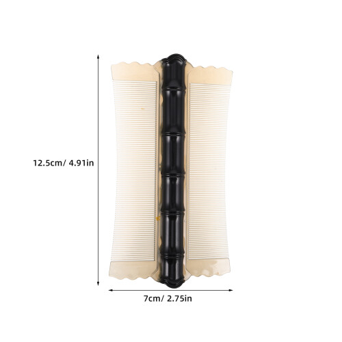 Pettine Doppio In Bamboo Fine Antiforfora E Per Pidocchi 1