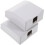 2 Pezzi Bianco 86 Interruttore Impermeabile 1