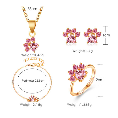 Set Bracciale Zirconi 2