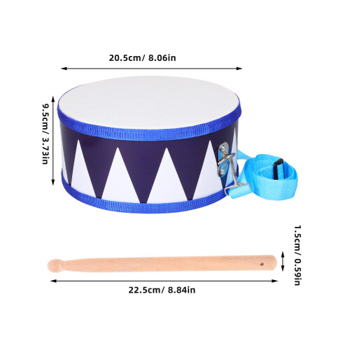 Set Strumenti Orff: Rullante A Mano Con Bacchette 1
