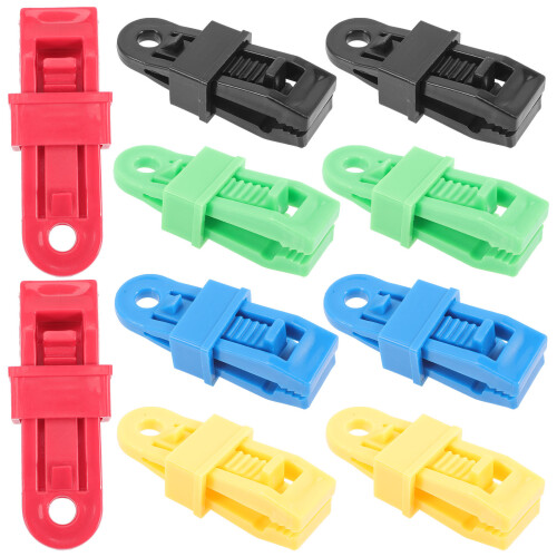 Practical Tent Clamps For Men And Women 10pcs 2