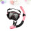 Conjunto Kit Máscara Silicone Antiembaçante Com Snorkel 4
