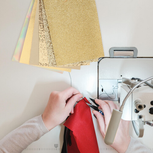 6 Folhas Couro Sintético Para Artesanato E Diy 2