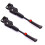 2Pcs Suporte Lateral Para , Diâmetro 20 Polegadas (Preto) 4