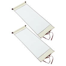 2 Pcs Papel Caligrafia Rolo Pintura Chinês