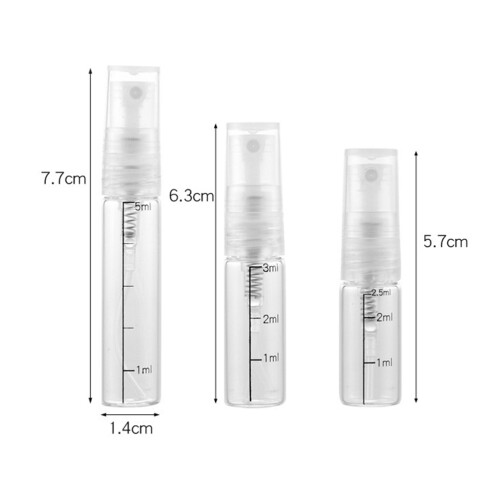 10 Unidades 2Ml Frasco De Vazio Para Perfume 1