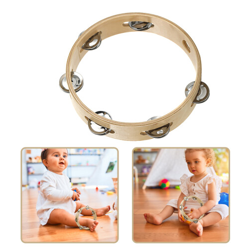 Instrumento De Percussão E Metal Pandeiro Infantil 2