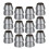 12 Unidades De Machado 13Mm Com Metal Para 7