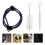 Conjunto De Kit De Para Trompete Com Escova Pontiaguda Azul 3