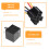 5Pcs Auto Relay 12V 40A 5 Pin Car Relay Assorted 9