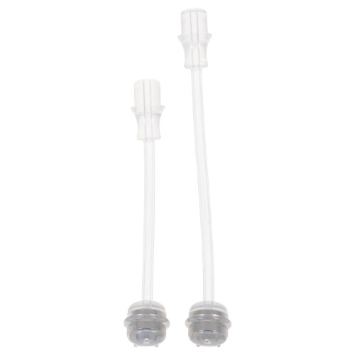 2 Unidades Acessórios Para Mamadeira Silicone Transparente